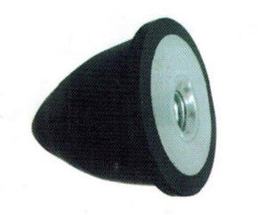 Mechanical Rubber Shock Absorber With Customized Size And Shape Black Absorbers