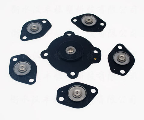 Rotary Impeller Valve Rubber Diaphragm CR Rubber Fabric Diaphragm Low Pressure