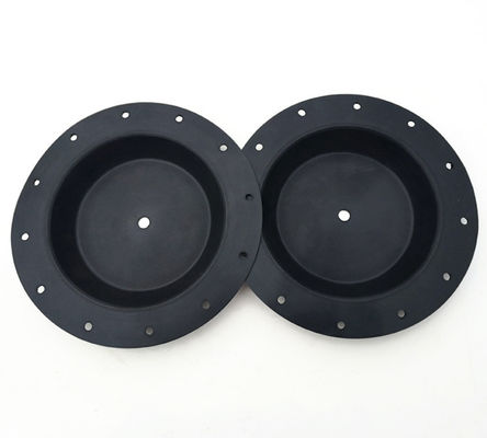 High Temperature And Chemical Resistance Valve Rubber Diaphragm Customized Size