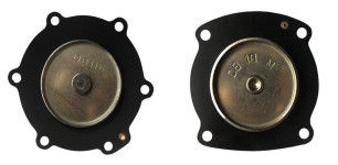 Versatile Black NBR Pulse Valve Diaphragm For Different Requirements