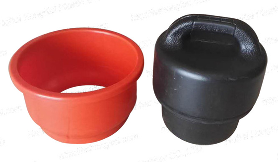Rubber Cylindrical Slurry Pipe Filler In Black / Red / Customize Color