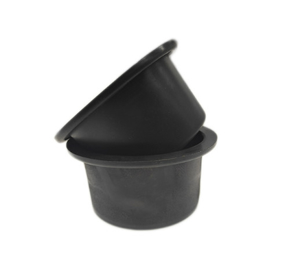 Custom Cloth Iserted Fabric Wrapped Laminated Rubber Rolling Diaphragm Seal Valve Rubber Diaphragm