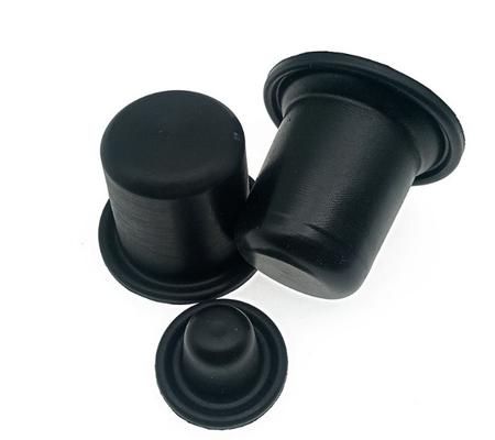 Custom Cloth Iserted Fabric Wrapped Laminated Rubber Rolling Diaphragm Seal Valve Rubber Diaphragm