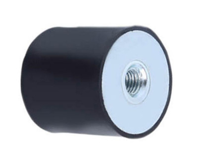 Mechanical Rubber Shock Absorber With Customized Size And Shape Black Absorbers