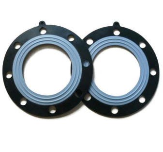 Rigidity Compression Rubber Flange Gasket Compound  Encapsulated EPDM Gasket