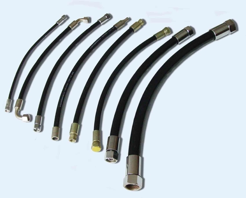 1/2 Inch High Pressure Hydraulic Hose With Synthetic Rubber Outer Tube
