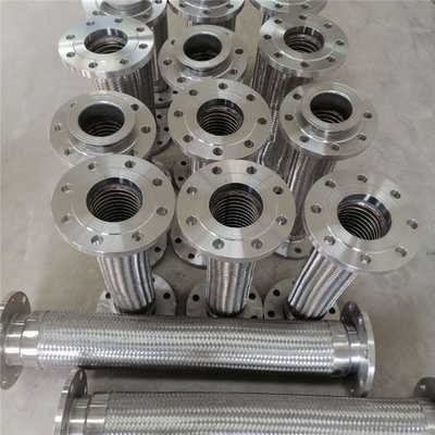 Flanged Stainless Steel Flexible Hose Soft Connection Hose 3-12mm Thickness