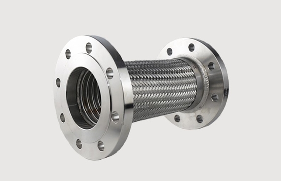 Armored Metal Flexible Hose With Flange 3-12mm Thickness