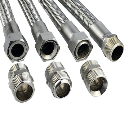 Petroleum 304 Stainless Steel Flexible Hose Custom 3-12mm Thickness