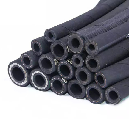 Excavators Loaders High Pressure Hydraulic Hose Large Diameter Braided Winding Hose