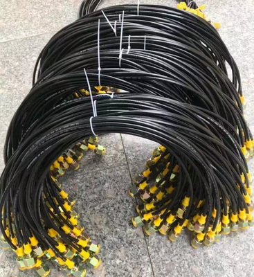 Flexible Braided Nylon Oil Air Delivery Rubber Hose Pipe Industrial Hydraulic High Pressure