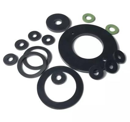 Tetrafluoroethylene Compound Rubber Neoprene Flange Gasket For Equipment