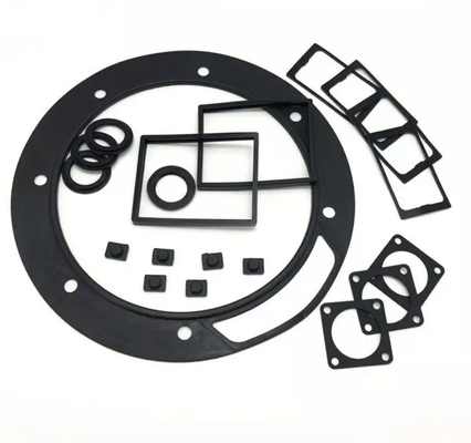 Tetrafluoroethylene Compound Rubber Neoprene Flange Gasket For Equipment