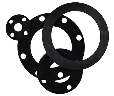 Natural Gum Rubber Gaskets Polyisoprene Non-toxic Non-marking