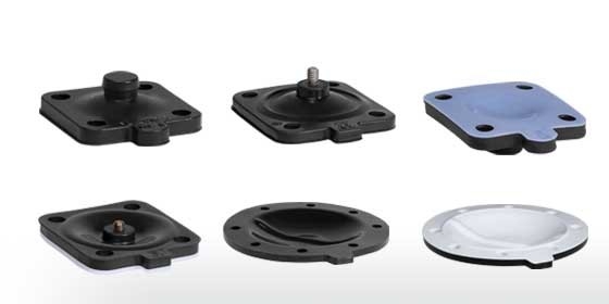 Fabric Reinforced  Code 19 EPDM Diaphragm Reduced Adhesive Behaviour