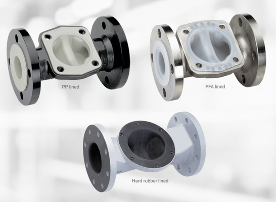  Code 71 PTFE / PVDF / EPDM Rubber Diaphragm Seals Three Piece