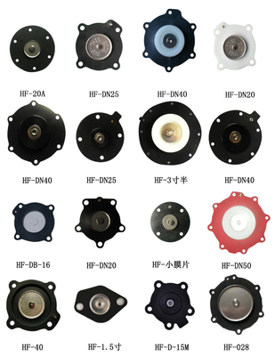 NBR Square Rubber Fabric Diaphragm for Solenoid Pulse Valve OEM ODM Repair Kit