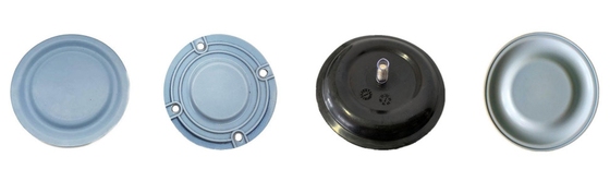 Sanitary Composite  NBR Diaphragm For Plunger Type Metering / Ointment Transfer Pump