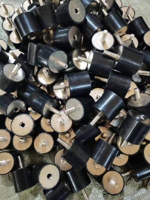CylindricalRubber Shock Absorber Low Maintenance Wide Temperature Range Load Capacity