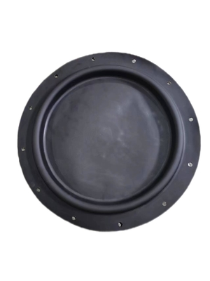 3mm Black Rubber Diaphragm Pneumatic Valve with Durability and Low Leakage Rate