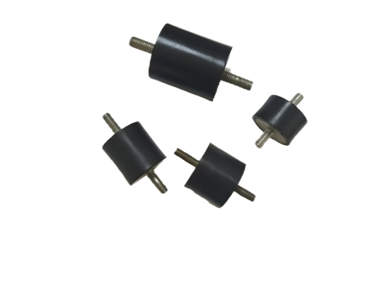 Length 3-12 Inches Material Rubber Shock Absorber Composition Elastomer Type And Resilient Solution For Temperature Range -40°C To 100°C