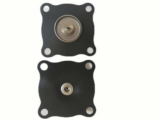 Threaded Connection Solenoid Valve Diaphragm With Integral Structure And Low Leakage For Industrial In Harsh Environments