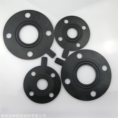 High Corrosion Resistance Rubber Flange Gasket 2mm Thickness Tensile Strength 1000 Psi for Your Requirements