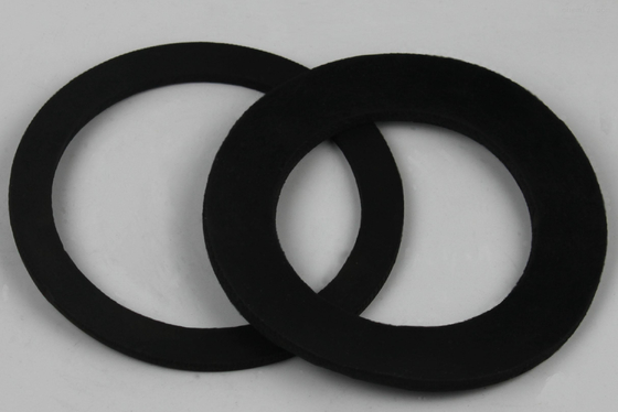 Rubber Flange Gasket 1/16 Inch Thickness Elastomeric Flange Sealant Long-lasting Oil Resistance