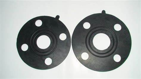 Acid And Alkali Resistance Rubber Flange Gasket Pressure 0.3Mpa-2.5Mpa Industrial Grade Heavy Duty Design