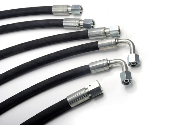 Customized Length Size High Pressure Tube Made Of Synthetic Rubber Cover Material