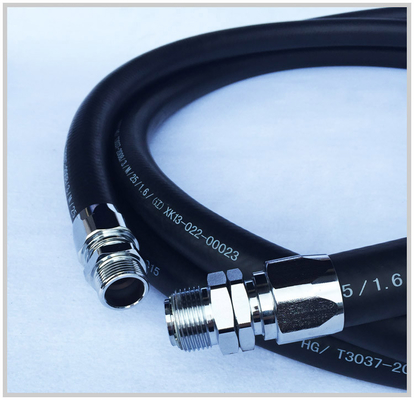Customized Length High Pressure Hose System Featuring Nitrile Inner Tube For Industrial