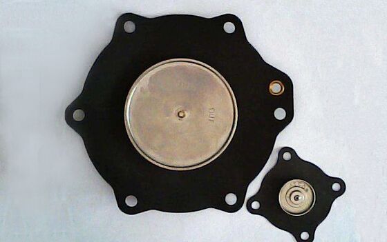 Pulse Jet Valves Pulse Valve Diaphragm Made From Nitrile Rubber NBR Pressure Rating 0.2 To 0.8 MPa Component