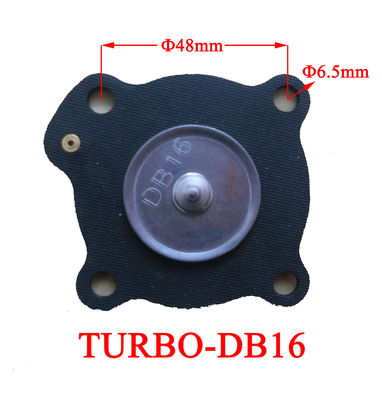Electromagnetic Pulse Valve Diaphragm Custom Size Model TURBO-DB16 75M 1.5 Inch