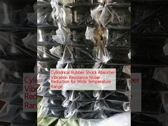 Cylindrical Rubber Shock Absorber Vibration Resistance Noise Reduction for Wide Temperature Range